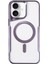 Iphone 16 Kılıf Boyi Magsafe Silikon Kapak - Derin Mor Arbkd 1