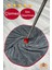 Gri Mega Boy Lüks Kalite Mikrofiber Paspas Mop Yedek Ucu ( 1 Adet ) 1