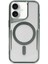 Iphone 16 Plus Kılıf Boyi Magsafe Silikon Kapak - Yeşil Arbkd 1