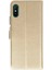 Xiaomi Redmi 9A Kılıf Trend S Plus Kapaklı Kılıf - Gold Arbkd 1