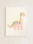 Dot Dino – Neşeli Çocuk Posteri – 30X40 cm | Çerçevesiz 1