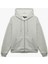 Fermuarlı Kapüşonlu Kanguru Cepli Uzun Kollu Oversize Spor Sweatshirt 1