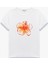 Slim Fit Kısa Kollu Bisiklet Yaka Pamuklu Hibiskus Baskılı Tişört 1