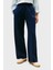 Pamuklu Straight Fit Normal Bel Düz Paça Pantolon Bayan Pantolon WW0WW45744 C1G 2
