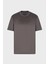 Pamuk Karışımlı Regular Fit Bisiklet Yaka Logolu T Shirt Erkek T Shirt EM003137 AF10761 U8143 5
