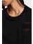Pamuklu Regular Fit Bisiklet Yaka Minimal Desenli T Shirt Bayan T Shirt EW002608 AF18844 UC001 4