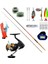 Shimano FX4000 270CM 10-35GR Remixon Red Zoom Turna Spin Olta Takımı Seti 1