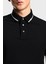 Şerit Detaylı Pamuklu Regular Fit Düğmeli Polo Yaka T Shirt Erkek Polo Yaka T Shirt EM003003 AF10497 UC001 5