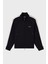Streç Pamuklu Regular Fit Şerit Detaylı Dik Yaka Sweat Erkek Sweat EM002872 AF13488 UC001 1