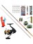 Shimano FX4000 270CM 10-35GR Remixon Red Zoom Spin Olta Takımı Seti 1