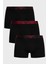 Streç Pamuklu Logo Baskılı 3 Pack Boxer Erkek Boxer EM000259 AF10778 MC406 1