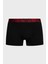 Streç Pamuklu Logo Baskılı 3 Pack Boxer Erkek Boxer EM000259 AF10778 MC406 3