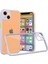 Iphone 13 Mini Kılıf Miami Şeffaf Silikon - Lila Arbkd 1