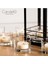Beyaz Küçük Yuvarlak Tealight Mum 10'lu Set, Sıcak Atmosferler Için Ideal 2