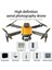 Çift Kamera ve Bataryalı Drone Ekranlı Uzaktan Kumanda App Destekli Quadcopter Tek Tuş Iniş Kalkış 5
