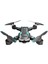 Çift Kamera ve Bataryalı Drone Uzaktan Kumandalı App Destekli Quadcopter Tek Tuş Ile Iniş Kalkış 3