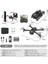 Çift Kamera ve Bataryalı Drone Uzaktan Kumandalı App Destekli Quadcopter Tek Tuş Ile Iniş Kalkış 6