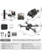 Çift Kamera ve Bataryalı Drone Uzaktan Kumandalı App Destekli Quadcopter Tek Tuş Ile Iniş Kalkış 7