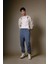 Jogger Gabardin Pantolon Regular Beli Bağcıklı Cepli Lastikli Paça B7493AX24SP 3