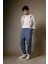 Jogger Gabardin Pantolon Regular Beli Bağcıklı Cepli Lastikli Paça B7493AX24SP 4