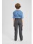 Erkek Çocuk Kargo Fit Standart Paça Twill Pantolon B7162A824SP 6