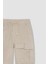Erkek Çocuk Kargo Cepli Düz Paça Gabardin Pantolon B5924A824SP 8