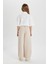 Kız Çocuk Wide Leg Kargo Geniş Bol Paça Jean Pantolon C0451A824SP 8