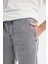 Erkek Çocuk Beli Bağcıklı Cepli Lastikli Paça Jogger Jean Pantolon C4601A824AU 7