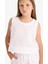Kız Çocuk Kolsuz Bluz D7785A825SM 1
