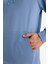 Mavi DeFactoFit Standart Fit Kapüşonlu Cepli Sporcu Sweatshirt C9171AX24AU 8