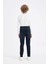 Erkek Çocuk Slim Fit Dar Kesim Düz Paça Cepli Jean Pantolon C5706A824WN 8