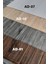 Kahverengi 70X70CM Kendinden Yapışkanlı Ahşap Lambri Duvar Paneli 6