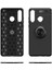 Huawei Y6P Kılıf Range Yüzüklü Silikon - Siyah-Mavi Arbkd 4