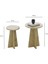 - Mushroom 2 Li Sehpa Traverten Desen 5