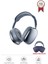 P9 Pro Max Mavi Kablosuz 5.0 Mikrofonlu Sd Kart Girişli Aux Kablolu Bluetooth Kulaklık 3