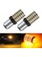 Dekoratif LED Ampul Çift Duy Turuncu 144LED 1157 BAY15D 21W / LAAM973 1