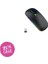 Ultra Slim USB 2.4ghz Siyah Ledli Şarjlı Kablosuz Mouse Rgb LED Işıklı 1