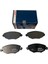 Ford Mondeo/jaguar Ön Fren Balata | Bosch 0 986 495 240 BP2186 | Mondeo Iıı 00>07 Jaguar x Type 04>09 1