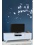 Mindy TV Sehpası Beyaz Gold Detaylı 2 Kapaklı 1 Çekmeceli 160x50x36 Cm 1