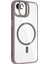 Apple iPhone 16E Kamera Lens Hediyeli Çerçeve Entegre Standlı Magsafe Şarj Özellikli Keep Kapak Kılıf 3