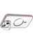 Apple iPhone 14 Kamera Lens Hediyeli Çerçeve Entegre Standlı Magsafe Şarj Özellikli Keep Kapak Kılıf 2