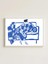 Cobalt Rest – Modern Figüratif Poster – 30X40 cm | Çerçevesiz 1