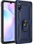 Xiaomi Redmi 9A Kılıf Sofya Yüzüklü Silikon Kapak - Lacivert Arbkd 1