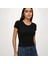 Bisiklet Yaka Basic Dar Kalıp Kısa Kollu Body 2