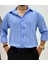 Erkek Yeni Sezon Uzun Kol Gömlek Regular Kalıp Terletme Yapmaz Göbek Göstermez 5