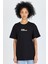 Free & Fearless Temalı Panther ve Kristal Detaylı Kadın Oversize Tişört %100 Pamuk 2