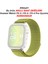 Huawei Watch Fit 4 / Fit 4 Pro / Fit 3 Uyumlu Ince Hasır Örgü Cırtlı Kumaş Kordon Kayış 2
