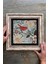 Renkli Kuş Temalı Çerçeveli Duvar Tablosu 30X30 cm 2