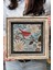 Renkli Kuş Temalı Çerçeveli Duvar Tablosu 30X30 cm 4