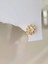 Çiçek Model Kıkırdak Piercing Tragus Helix Altın Gold Renk Küpe 3